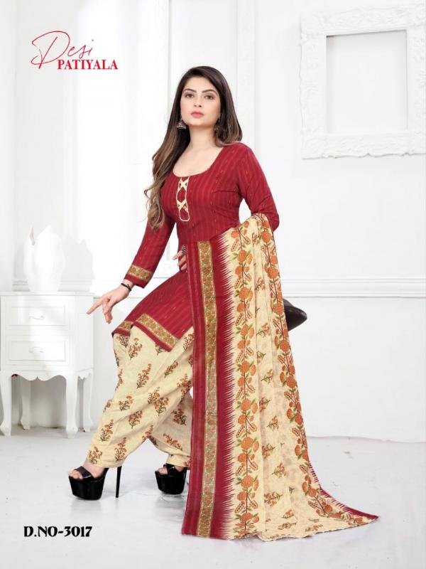 Ganesha Desi Patiyala Vol-3 Indo Cotto Readymade Suit